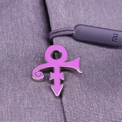 Prince Purple Rain Symbol Enamel Pins Prince Rogers Nelson Lapel Pins