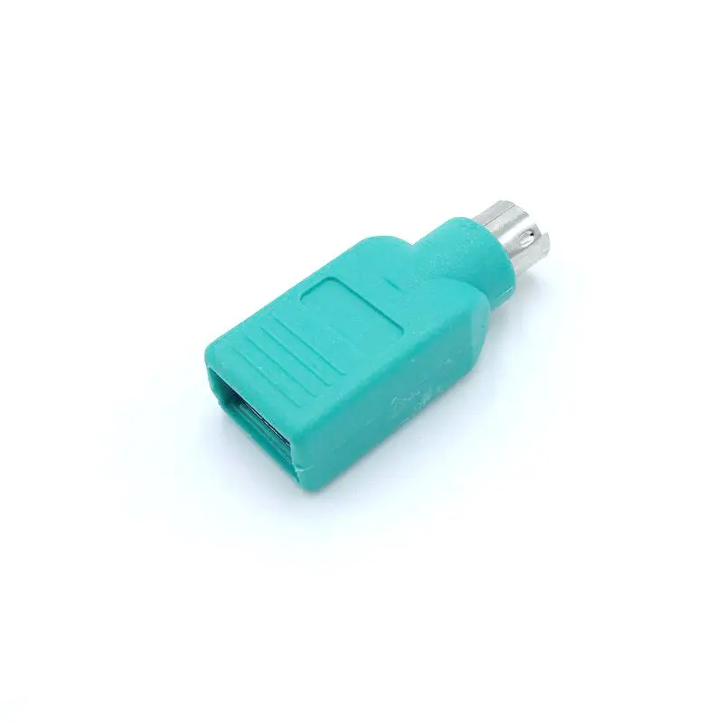 USB Female To PS2 PS / 2 Male Adapter Converter Keyboard Mouse dan Mouse Adapter USB A Type Male To PS / 2 6 Pin Mini Din Female