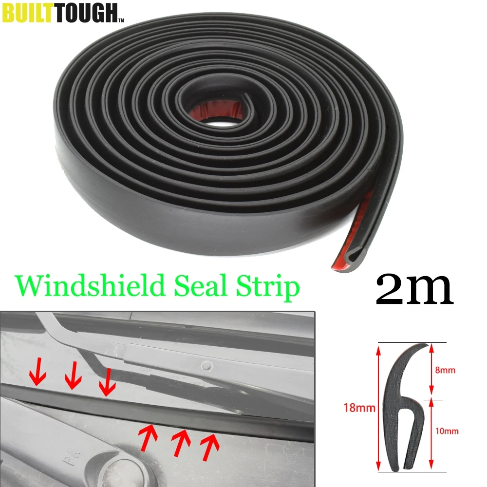 H Type 2 M Car Windshield Panel Seal Strip For Mini Cooper One R55 R57 R58 R59 R60 Clubman Countryman JCW F55 F56 R56 R61 Roadst