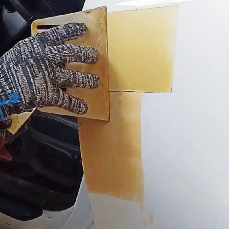 Plastikowe Putty samochodowe zawieszenie skrobak wypełniacz aplikator naprawa farba kit Stick narzędzie z żywicy z włókna szklanego