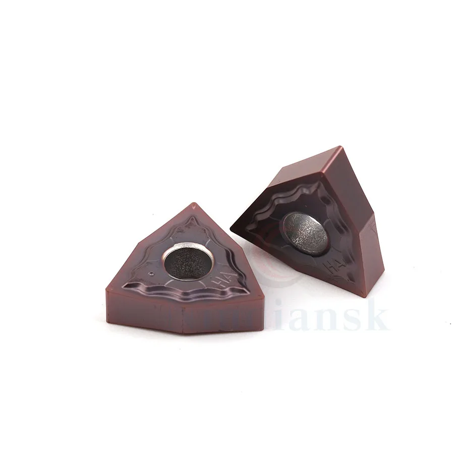 WNMG080404 WNMG080408- HA LF6018 outil de tournage interne pour tour CNC, insert en carbure d'origine 100%, 10 pièces, prix d'usine