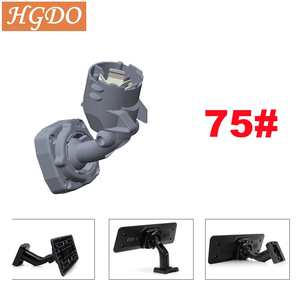 HGDO NO.75 Number 75 Car DVR Holder Mounts Rearview Mirror DVR Holder Car GPS Recorder Mount Universal Holders Bracket Dash Cam