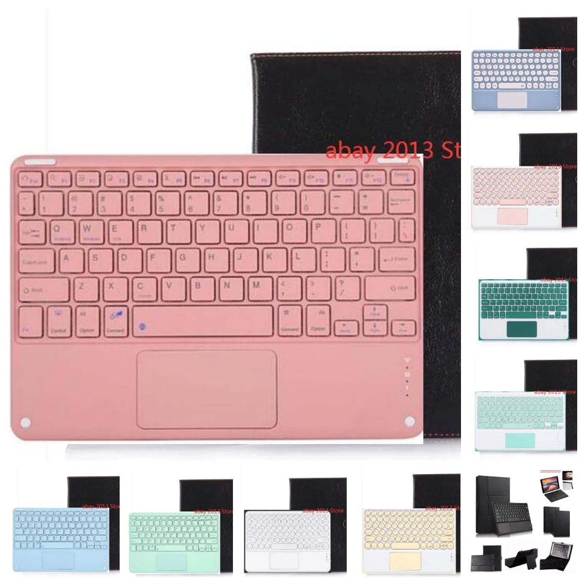 Russian Spanish Keyboard Tablet Case For Samsung Galaxy Tab A7 10.4 2020 Case SM-T500 SM-T505 Cover Bluetooth Keyboard Funda