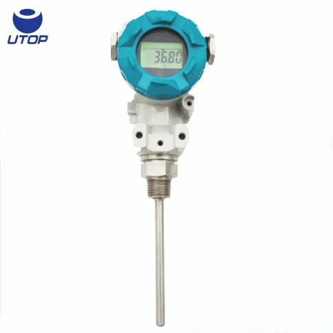 Цифровой Интеллектуальный температурный передатчик MODBUS PT100 RS485 4 ~ 20mA
