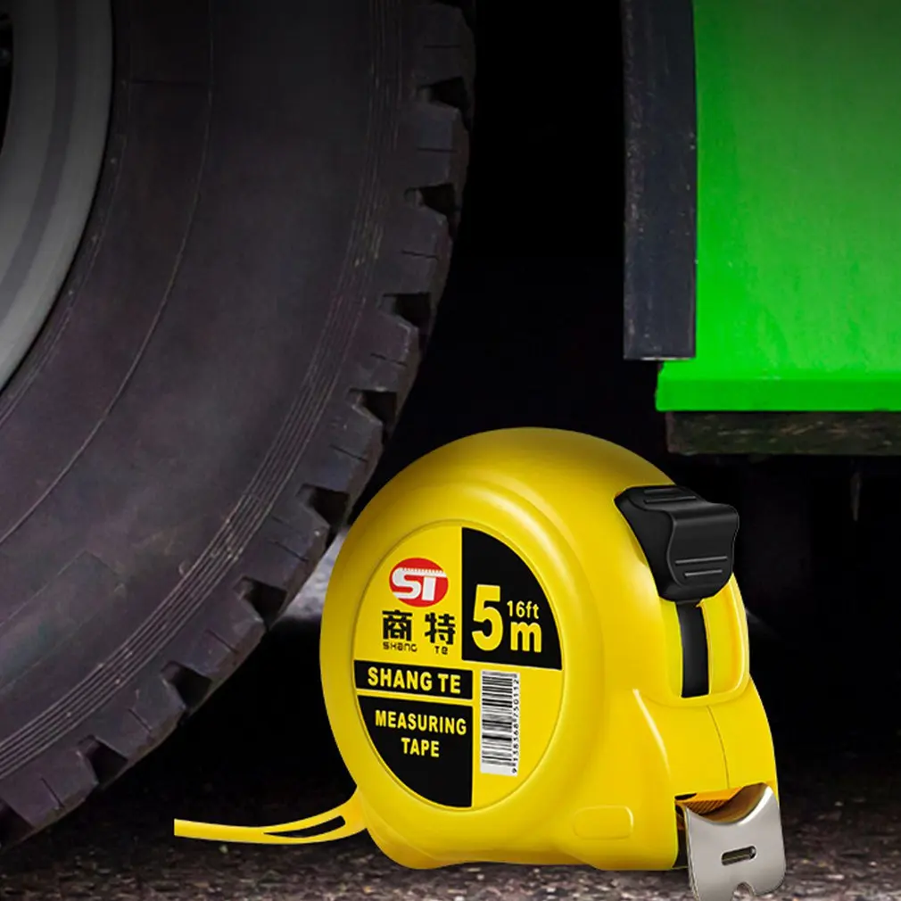 NEW Automatic Telescopic Meter Stainless Steel Tape Measure Woodworking Tools Clear Scale Anti-fall Portable Tape Measure