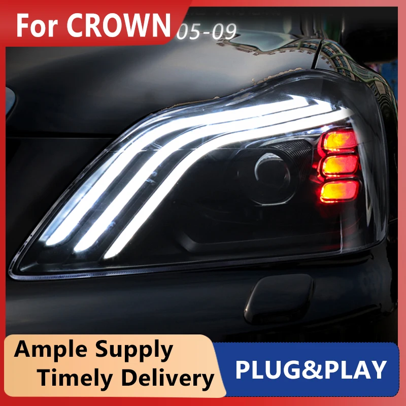 

2 шт., Автомобильные светодиодные лампы для TOYOTA CROWN 2005-2009 Maybach