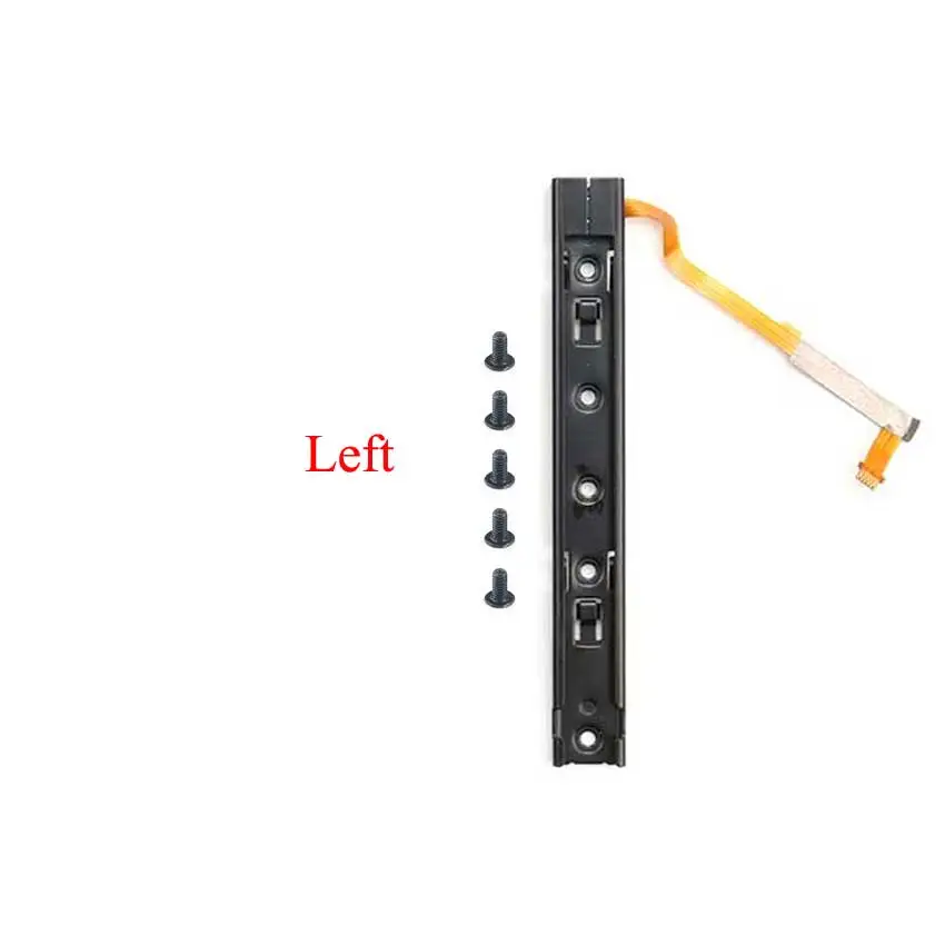 YuXi Left Right LR Sliders Railway with screws kit Replacement for Nintend Switch Console Rail for NS Joy-con Controller