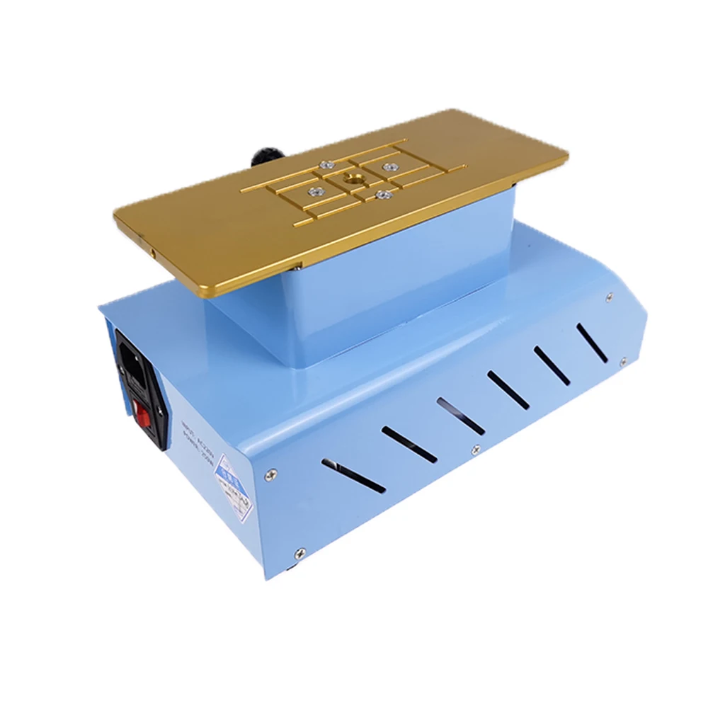 TBK-988Z Colorable Mathiateur Incurvé Écran DégIslande Téléphone Portable LCD Écran Intégré Pompe Vide Manuel Mathiateur