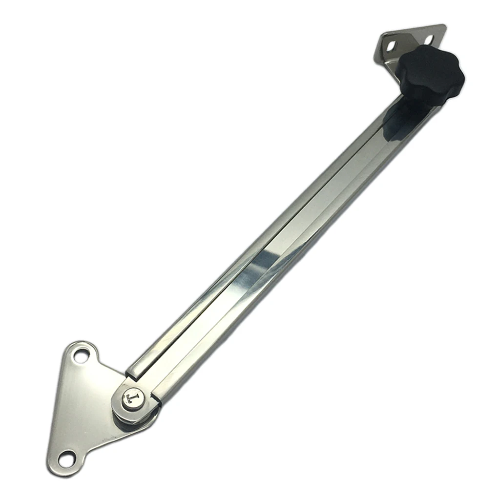 Boat Stainless Steel Telescoping Hatch/Window Adjuster and Stay Support