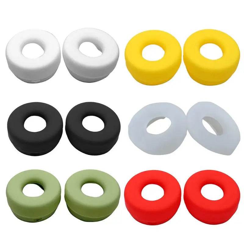 1Pair Replacement Ear Pads Soft Anti-slip Silicone Headphone Cover Protector for Beat Solo Pro Wireless Bluetooth Headphone