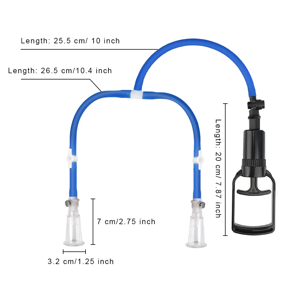 OLO Nipple Enhancement Pump Valve Vacuum Pump Removable Enlarger Sucking Massager Clitoris Enhancement Pump Sex Toys For Woman