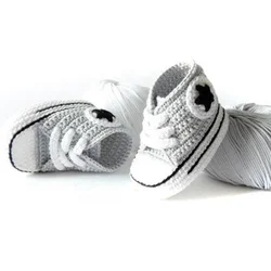 QYFLYXUEQYFLYXUE-Crochet baby shoes,handmade Baby Crochet Booties,Baby sports shoes select size:9cm 10cm 11cm