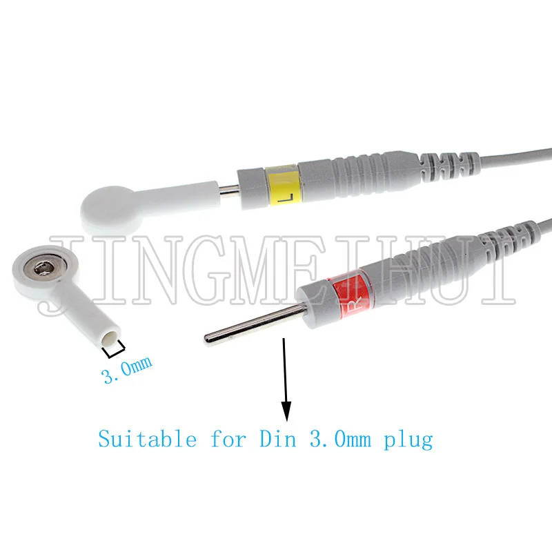 ECG EKG snap Electrode connector for Philips/Mindray/Nihon Kohden/Comen/Siemens/Schiller/Bionet/GE/Mortara/Edan ECG cable.