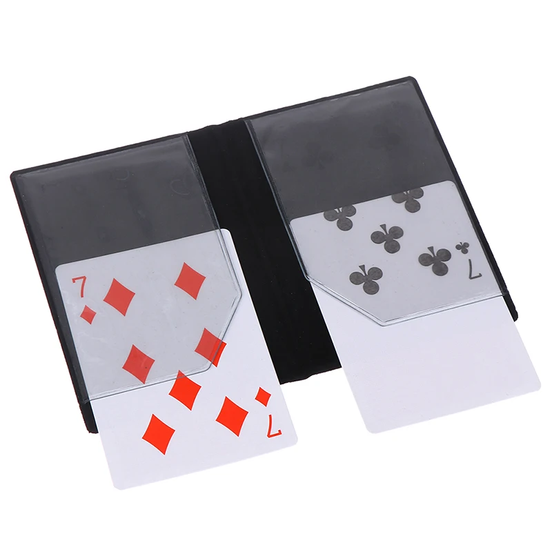 Close Up Magic Illusion Mentalism Optical Wallet Card Appearing Magic Tricks Wallet Melting With Magnet Card Street Stage