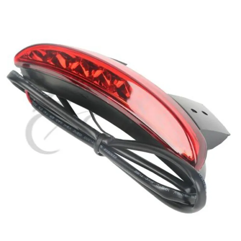 Motorcycle Rear Fender Edge LED Tail Light For Harley Sportster Nightster XL 883 1200 XL883L XL883N Iron XL1200V 1200C 1200L/R