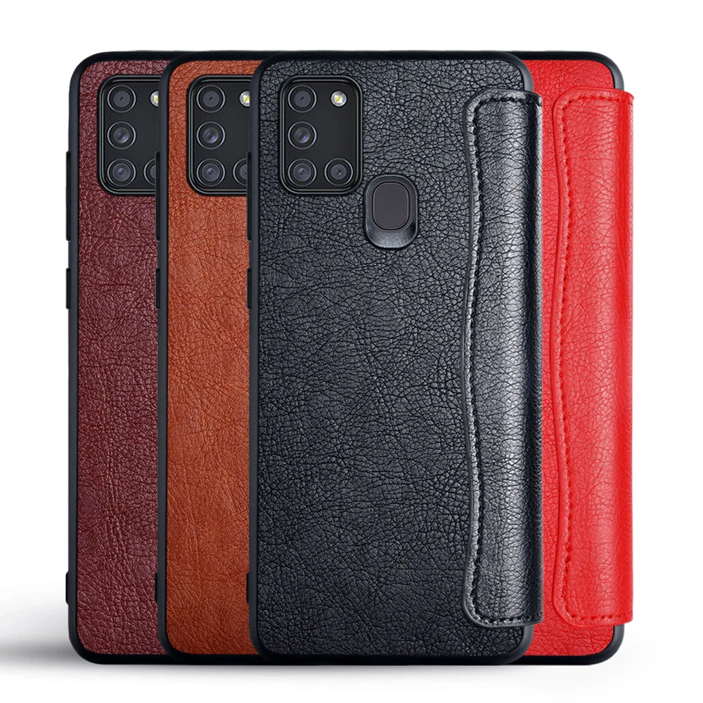 Case for SAMSUNG Galaxy A21S A217F A21 case Flip cover Leather no magnet for SAMSUNG Galaxy A21S A217F A21 case funda coque