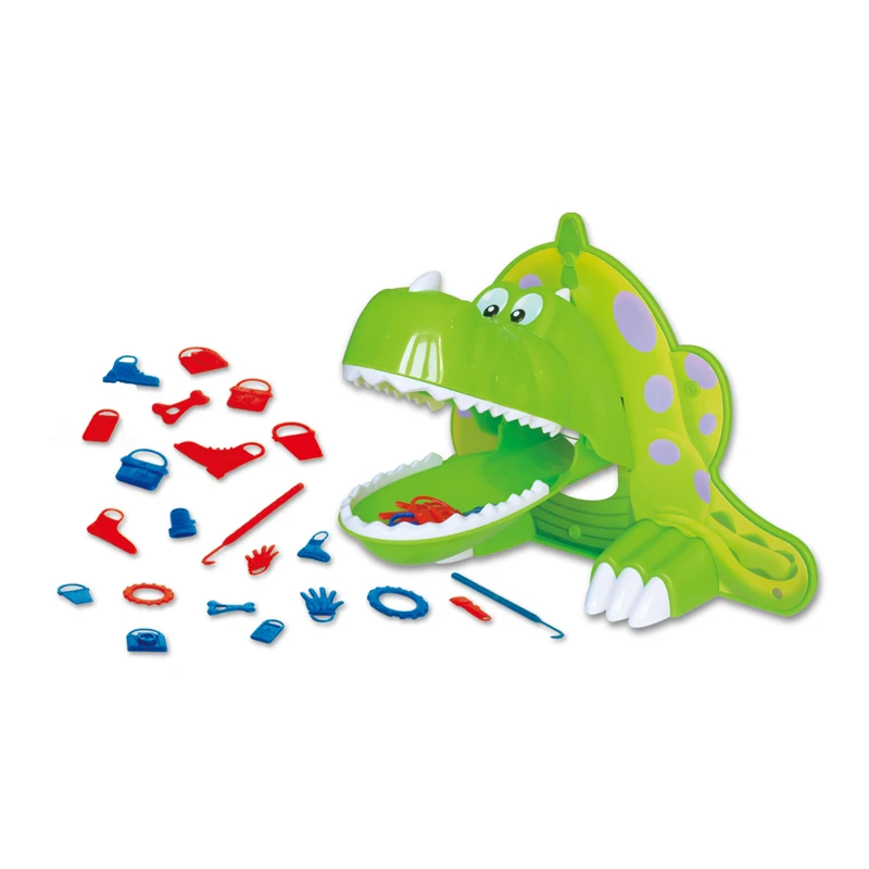 Familie Verzamelen Plezier Interactieve Puzzel Plastic Speelgoed Dinosaurus Board Game