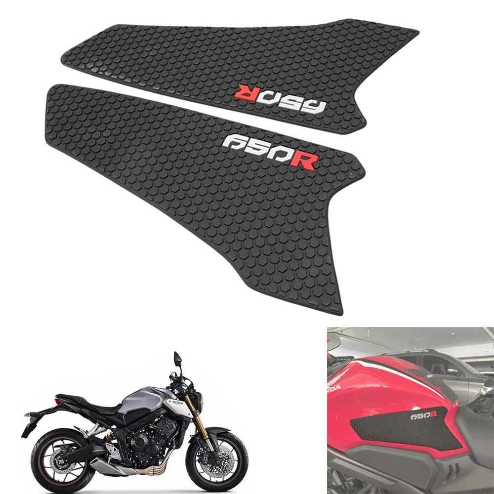 2019 2020 2021 2022 Non-slip Side Fuel Tank Stickers Waterproof Pad Rubber Sticker For Honda CBR650R CB650R CB 650R CBR 650R