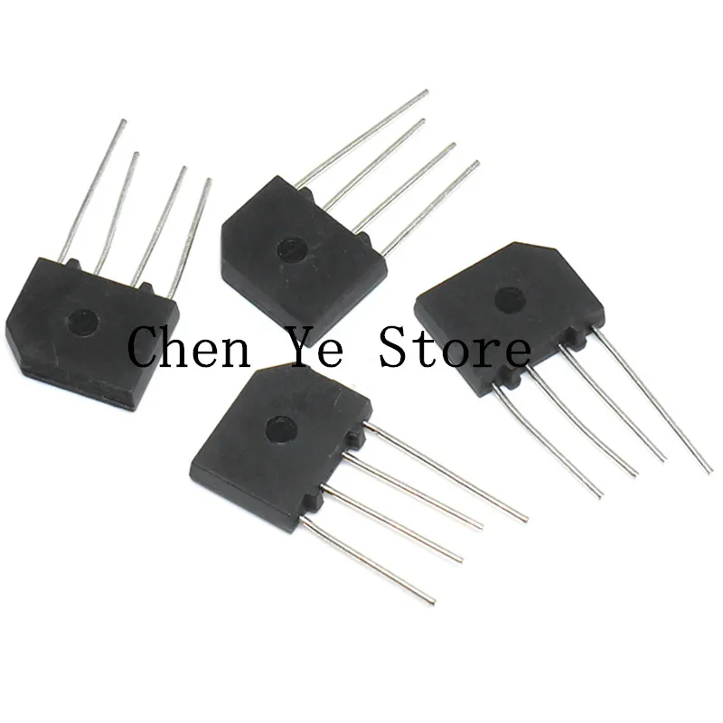 Free Shipping100pcs KBP410 SIP-4 4A 1000V DIP-4Pin Diode Bridge Rectifier Single Phase Bridge Rectifier