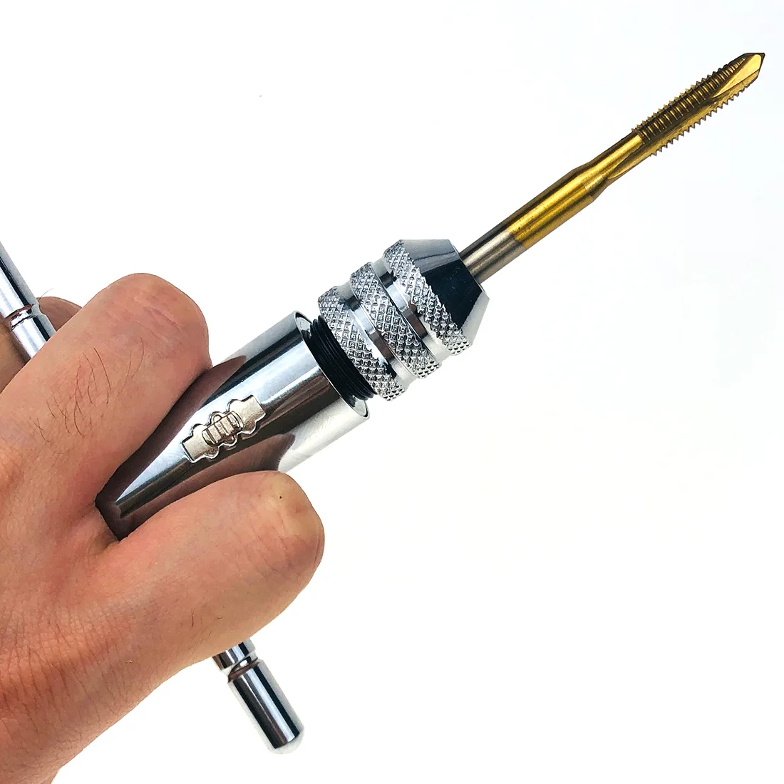 5Pcs Titanium Coating HSS Hand Tool M3 M4 M5 M6 M8Straight Fluted Screw Thread Hand Tap Drill Milling Cutter For Engrave