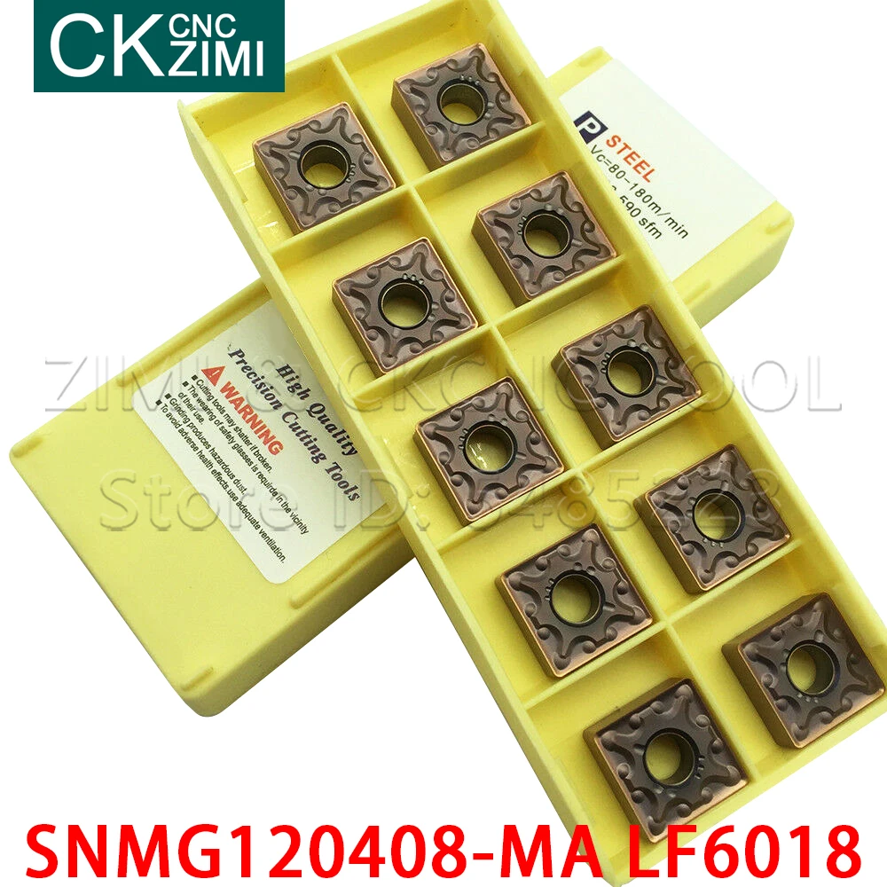 SNMG SNMG120404-MA LF6018 SNMG120408-MA LF6018 Carbide Turning Inserts CNC lathe cutter wood turning tools for stainless steel