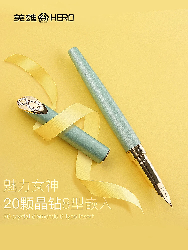 Luxury Hero Brand Pen  HS205 Women's Style For Ladys  High-end Exquisite Fountain Pen With  Gift Box  Pen Gift