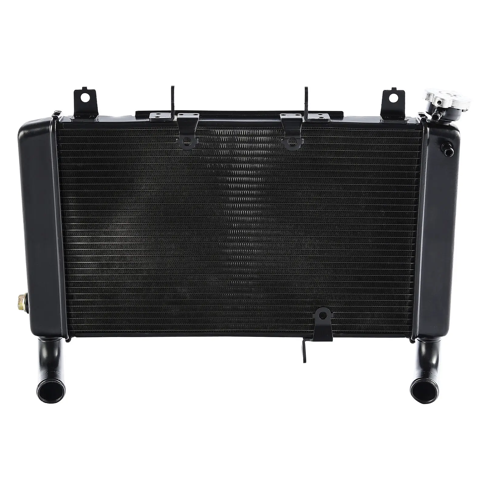 

Motorcycle Radiator Cooler Cooling For Honda CB650F 2018 Replace 19010-MJE-306 Black aluminium