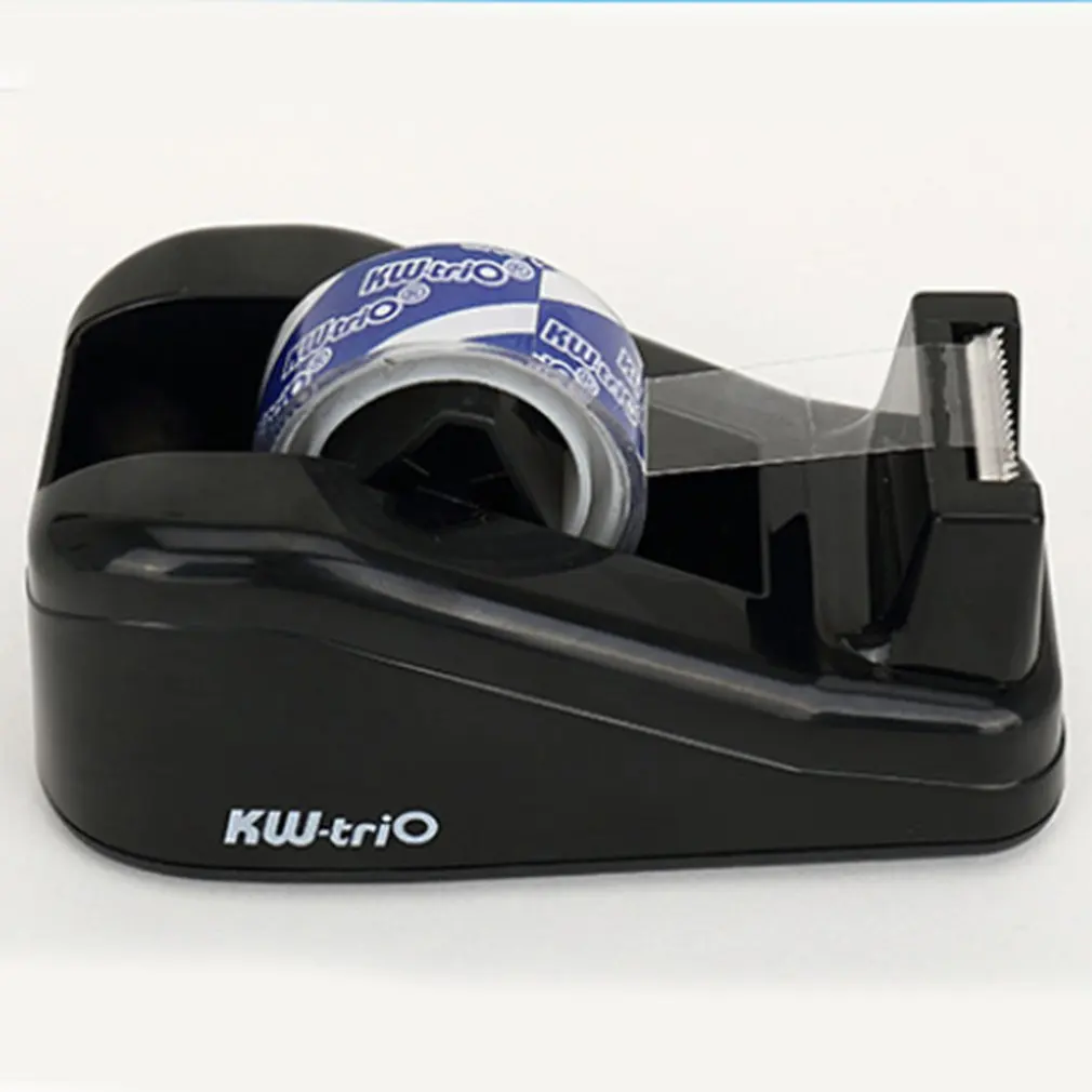 Semplice Efficace Dispenser Nastro di Grandi Dimensioni Cancelleria Adesivo Taglierina del Nastro di Tenuta Nastro di Base Da Tavolo Distributore di Forniture Per Ufficio di Un Pezzo