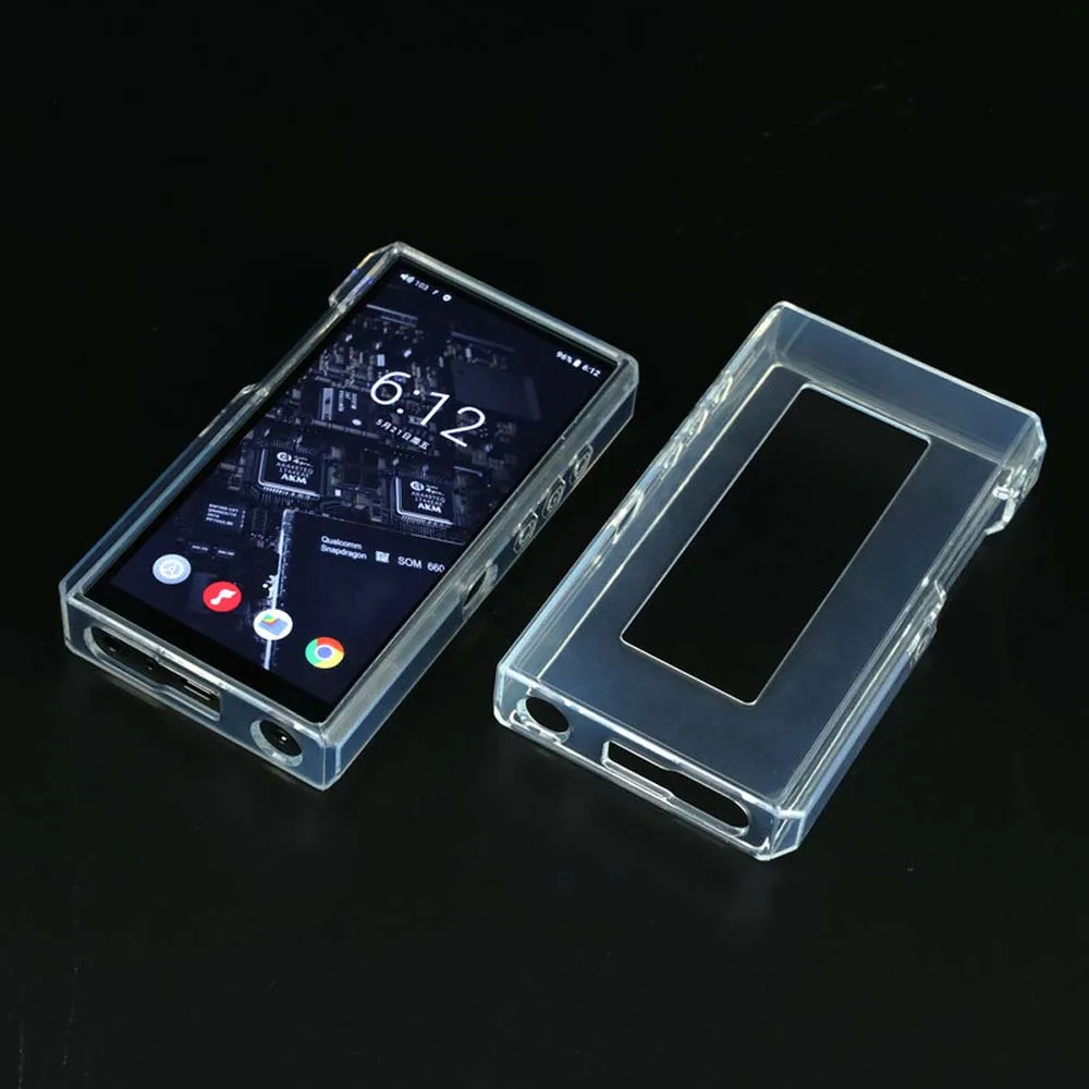 Soft TPU Clear Crystal Full Protective Skin Shell Case Cover for FiiO M11 Plus LTD Music Player