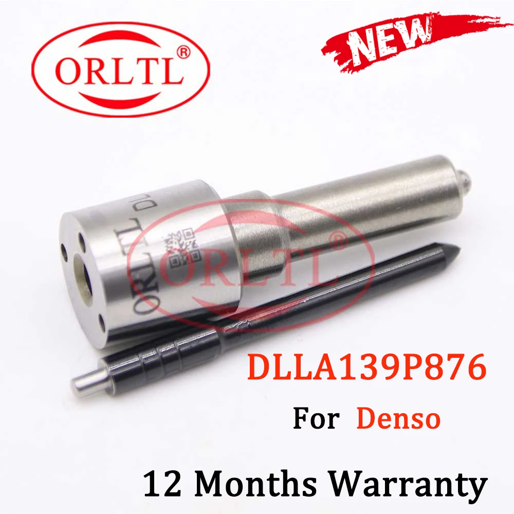 

ORLTL DLLA 139 P 876 Diesel Injector Oil Nozzle Tip DLLA139P876 Common Rail Spare Parts Nozzle for Denso Sprayer