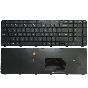 Черная клавиатура для ноутбука с рамкой для HP Pavilion DV7-6100 DV7-6000 60945-257