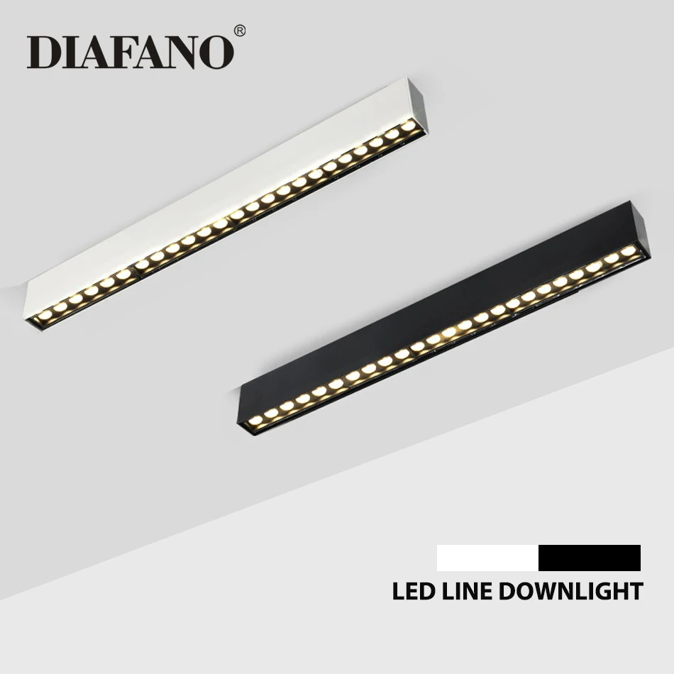 

Black/White Housing Small Beam 5W 10W 15W 20W for Kitchen, Dining room Store Linear Led Lighting Surface Mount Light Fixture