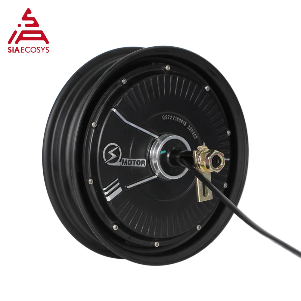 QS MOTOR QS212 10inch 2000W 72V 60KPH electric hub motor for motorcycle scooter