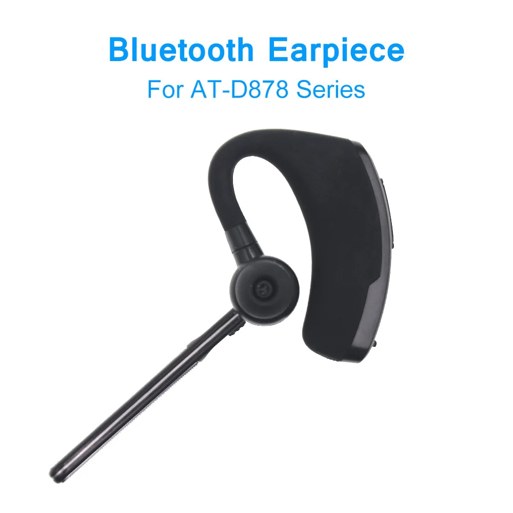 Anytone DMR 라디오 AT-D878UV Plus 시리즈 용 블루투스 이어폰 Walke Talkie 이어폰
