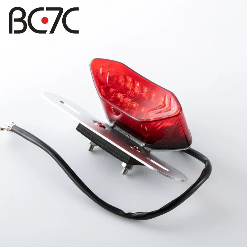 Motorcycle Brake Taillight Modified Multifunctional LED Turn Signal Lamp For Harley Kawasaki Scooter