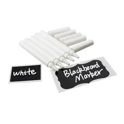 3/5/10Pcs/Set White Liquid Chalk Pen Marker for Glass Windows Electronic Blackboard Chalkboard Window White Pen Wall Sticker