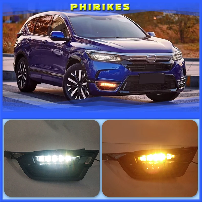 

LED DRL Daytime Running Light Daylight Turn Signal Lamp Car Styling for Honda BREEZE 2020