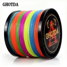 Braided Fishing Line 300M 500M 1000M #4