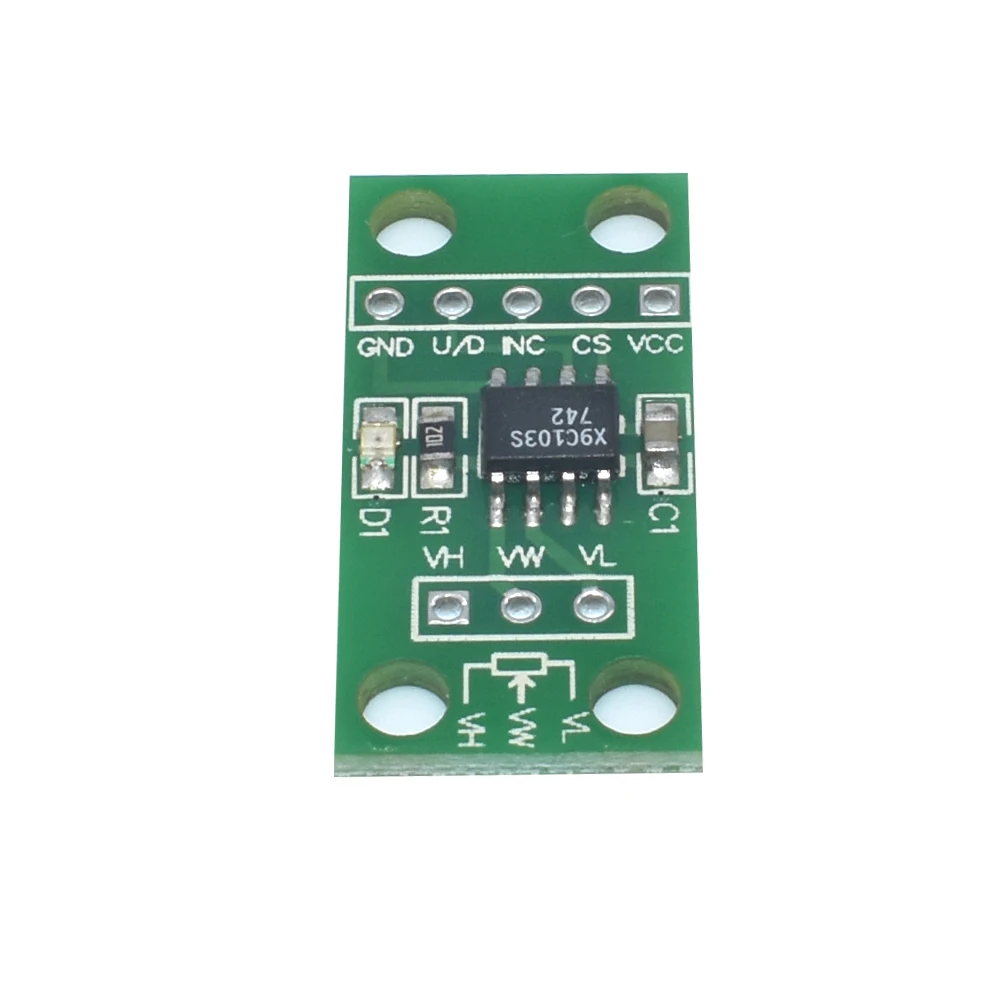 X9C103S Digital Potentiometer Board Module DC3V-5V For Arduino