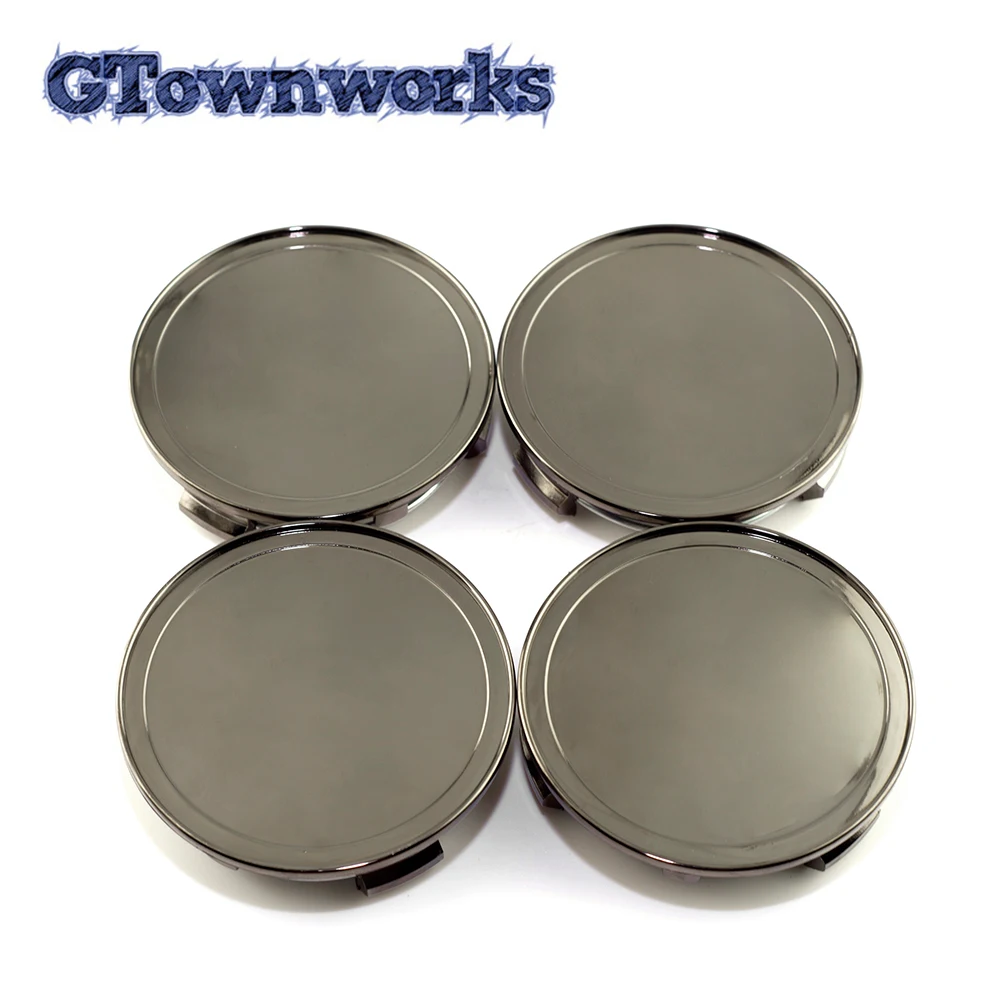 

4 шт. 75 мм концентратор Кепки s Кепки Хром Черный ABS Материал Центральная втулка колеса автомобиля Кепки s автомобильной Товары # 610C 6010K74 # W164-ML350ML500