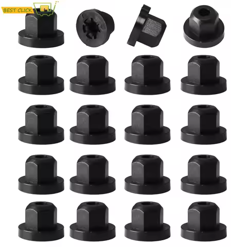 20Pcs 16131176747 Auto Car Plastic Body Nut Flange Clip For Mercedes Benz 0039900251 For BMW Replacement Parts