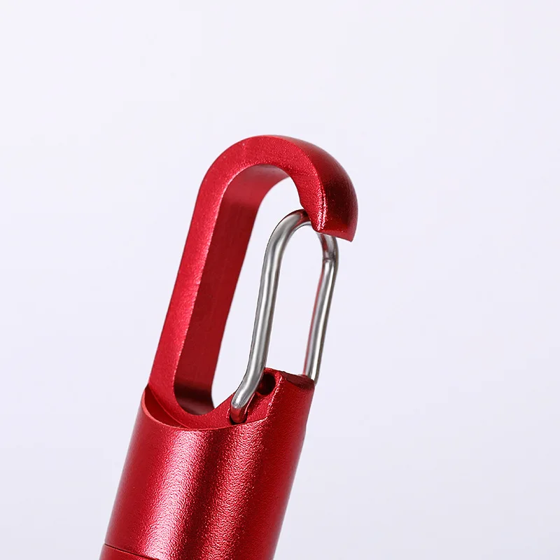 Outdoor Alloy Sharp Utility Knife, Portable Pendant Keychain, Demolição e faca expressa, Ferramentas de autodefesa