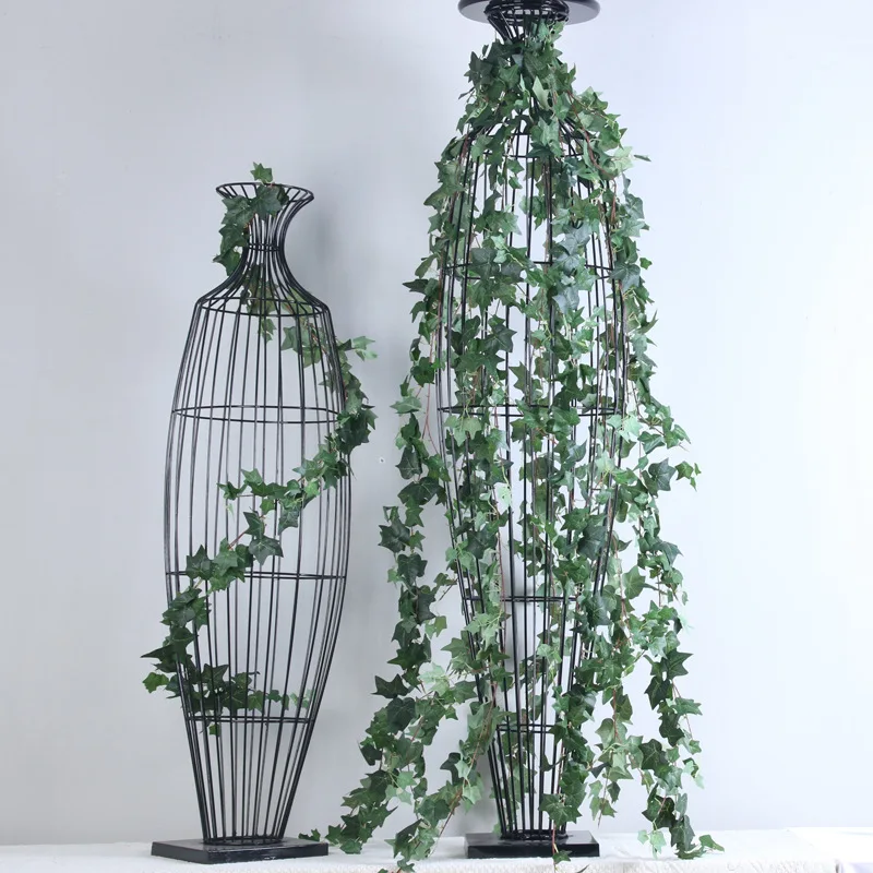 Artificial Ivy Vine Plants, Fake Vine, Greenery, Rattan Sewer Decor, Wedding Backdrop, Wall Hanging Vine, 1.8 m, 4Pc Lot