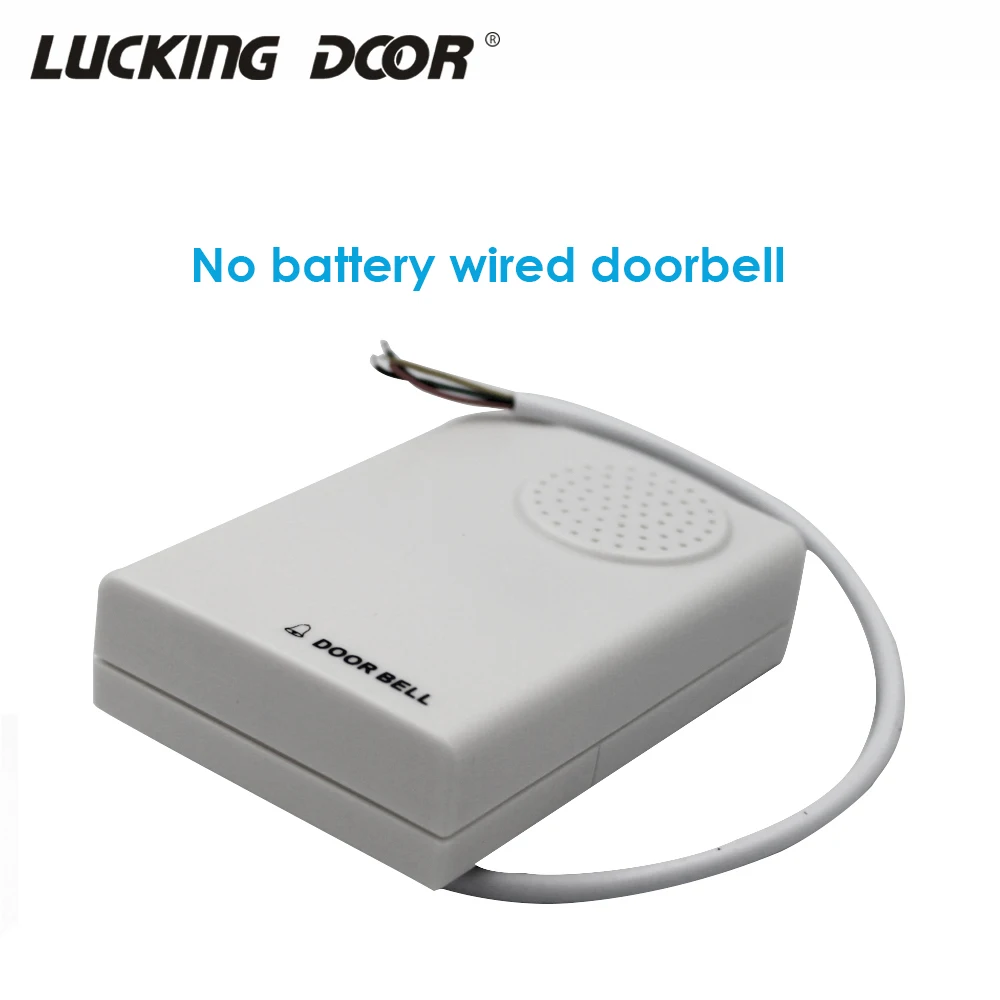 

DC12V Wired DoorBell Access Control Switch doorbell Vocal Wired Doorbell For Office Home Access Control System