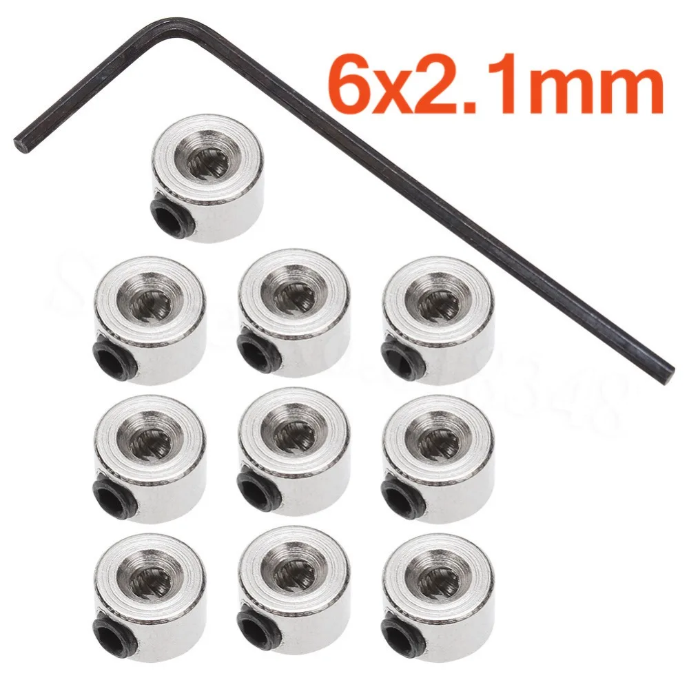 Jeu de bouchons de train d'atterrissage RC, 20 pièces, collier de roue 6x2.1mm 7x2.6mm 8x3.1mm 9x4.1mm, pièces pour modélisme