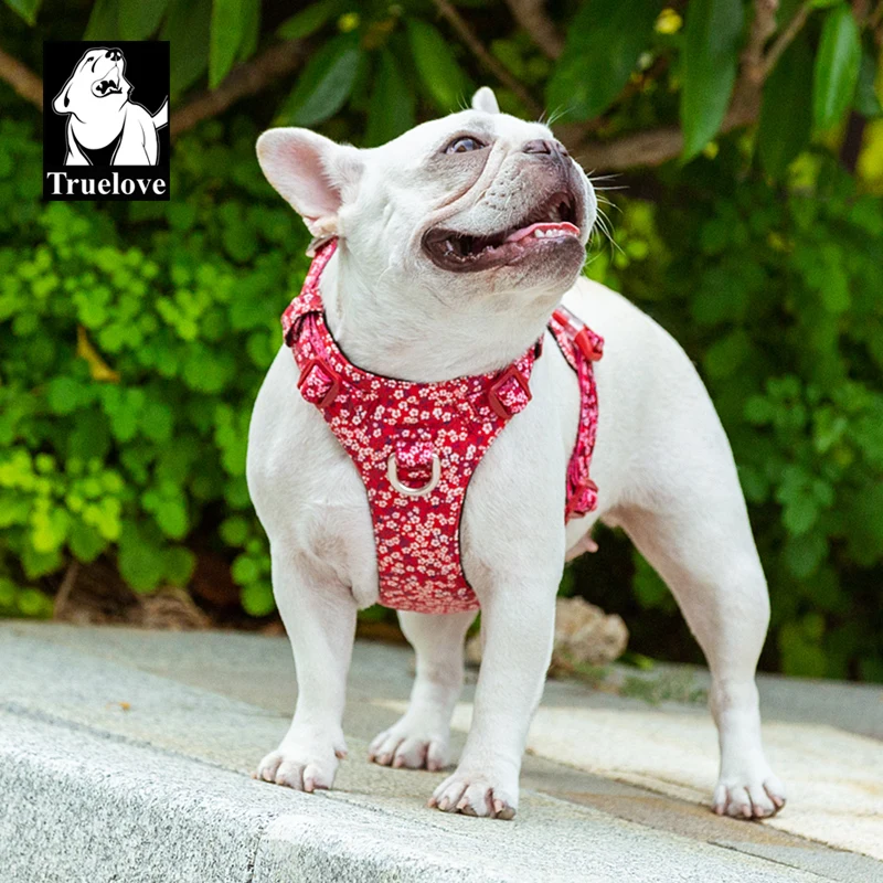 Truelove Pet Harness Vest Clothes Product for Big Medium Small Dog Cotton with 3M Reflection for All Season TLH6283