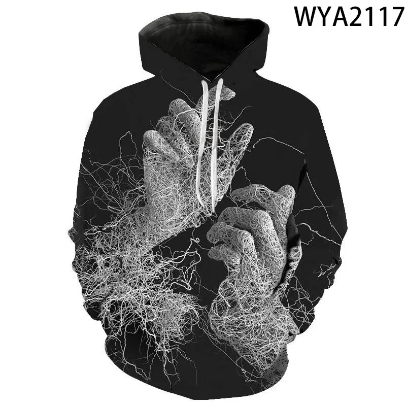 

Hand Printed 3D New Hoodies Men Women Children Fashion Long Sleeve Sweatshirts Streetwear Fashion Boy Girl Kids Cool Jacket