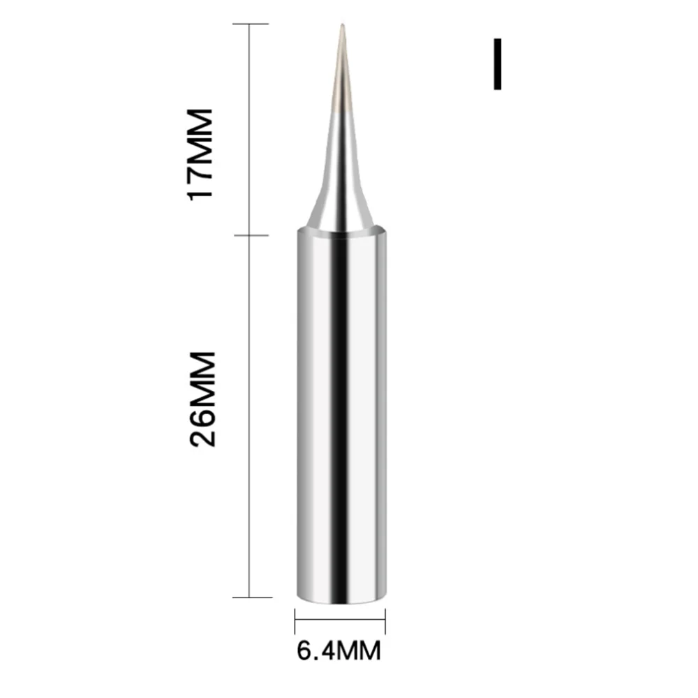 5Pcs I + B + K + 2.4D + 3C Soldering เหล็กทองแดงบริสุทธิ์900M หัวแร้งชุดภายในร้อนทองแดงไฟฟ้า Soldering Iron