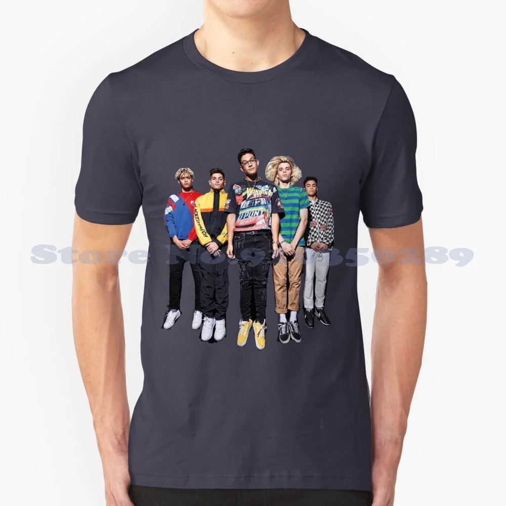 Prettymuch 100% Cotton T-Shirt Boy Band Would You Mind Edwin Prettymuch Pretty Much Boybands Brandon Arreaga Edwin Honored