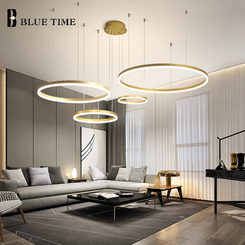 Modern Led Chandelier 110v 220v Aluminum Alloy Ceiling Chandelier Lighting For Living room Dining room Kitchen Bedroom Luminaire